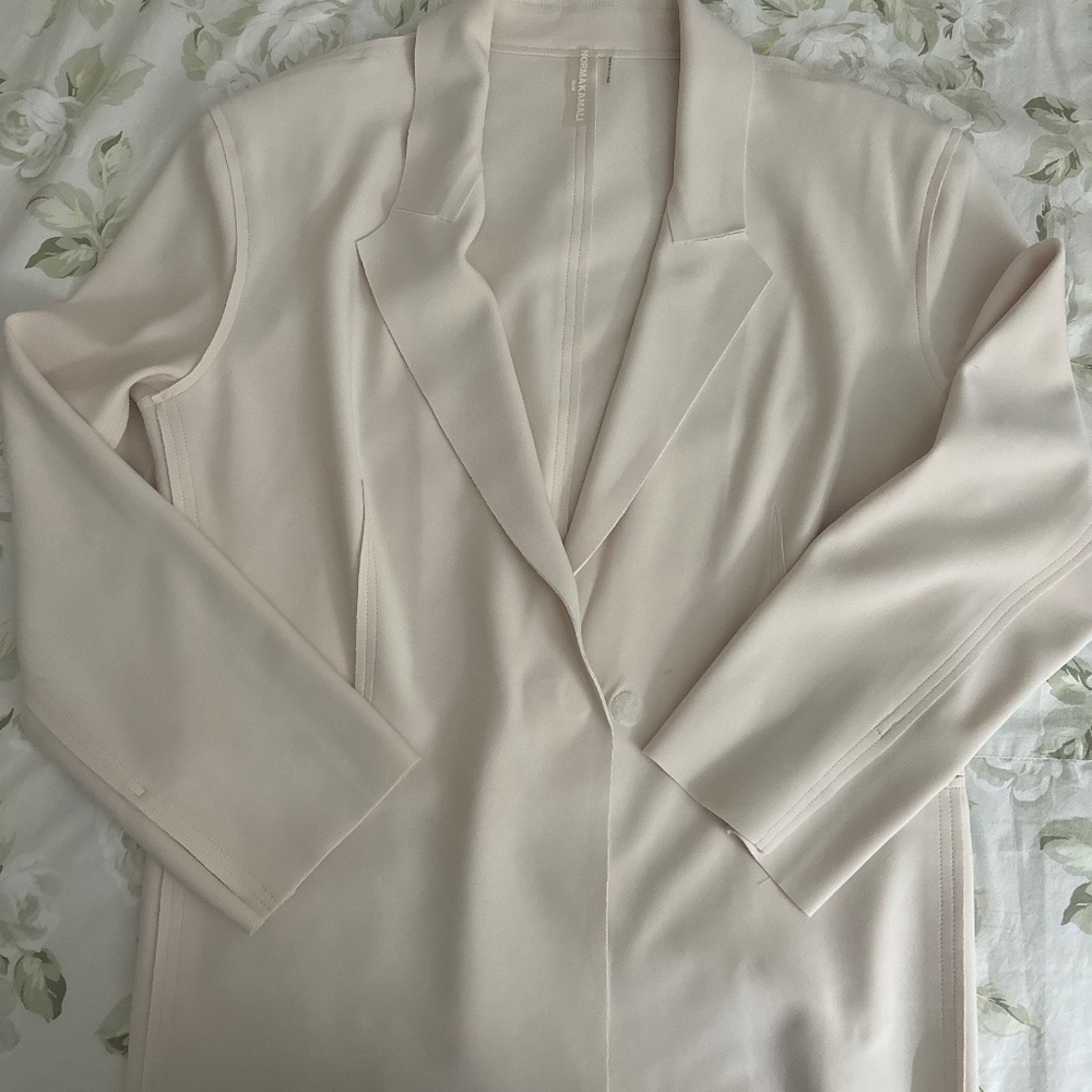 Norma Kamali BEIGE blazer